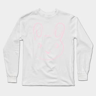 Soft, Pink, and in Hiding Long Sleeve T-Shirt